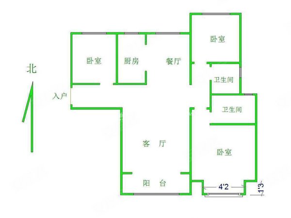 【多图】鲁商常春藤,大学城租房,鲁商常春藤 3室2厅2卫 精装修 电梯房