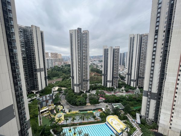 丹竹头租房,今日新上,里城玺樾山 3室2厅2卫 南北通透,布吉租房-深圳