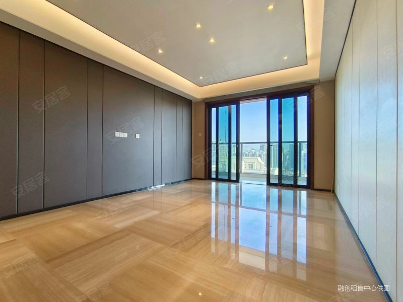 套三双卫 高新区带地暖新风中央空调 中楼层采光好视野好,融创香璟台