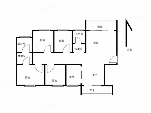 中信红树湾(北区)4室2厅2卫154.05㎡东南530万