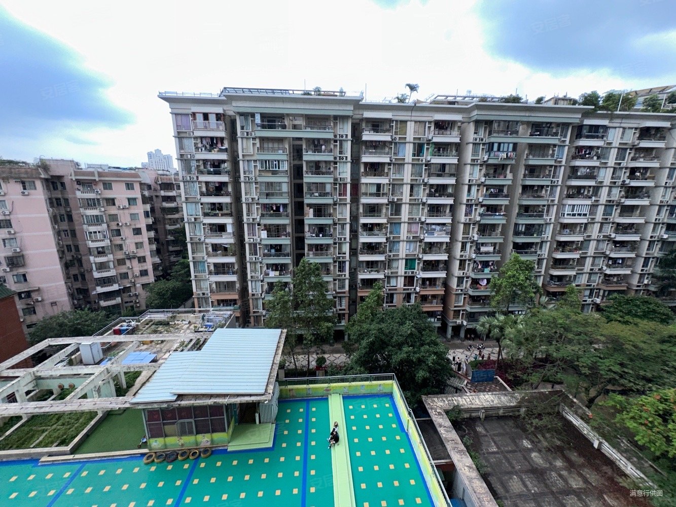 南景园 高层9楼南向望花园 方正实用四房,南景园