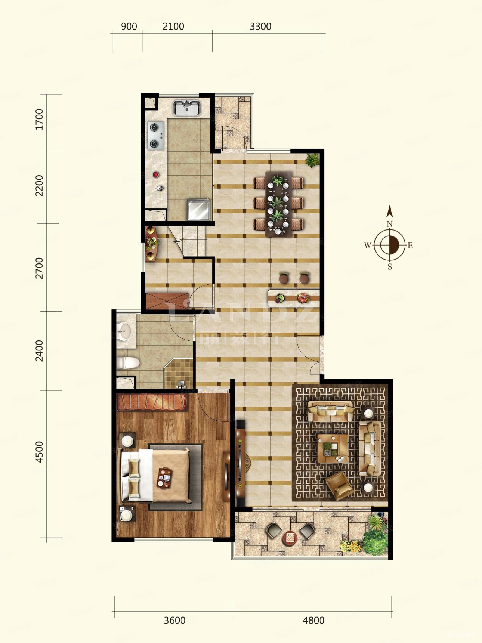 上海滩花园洋房北区