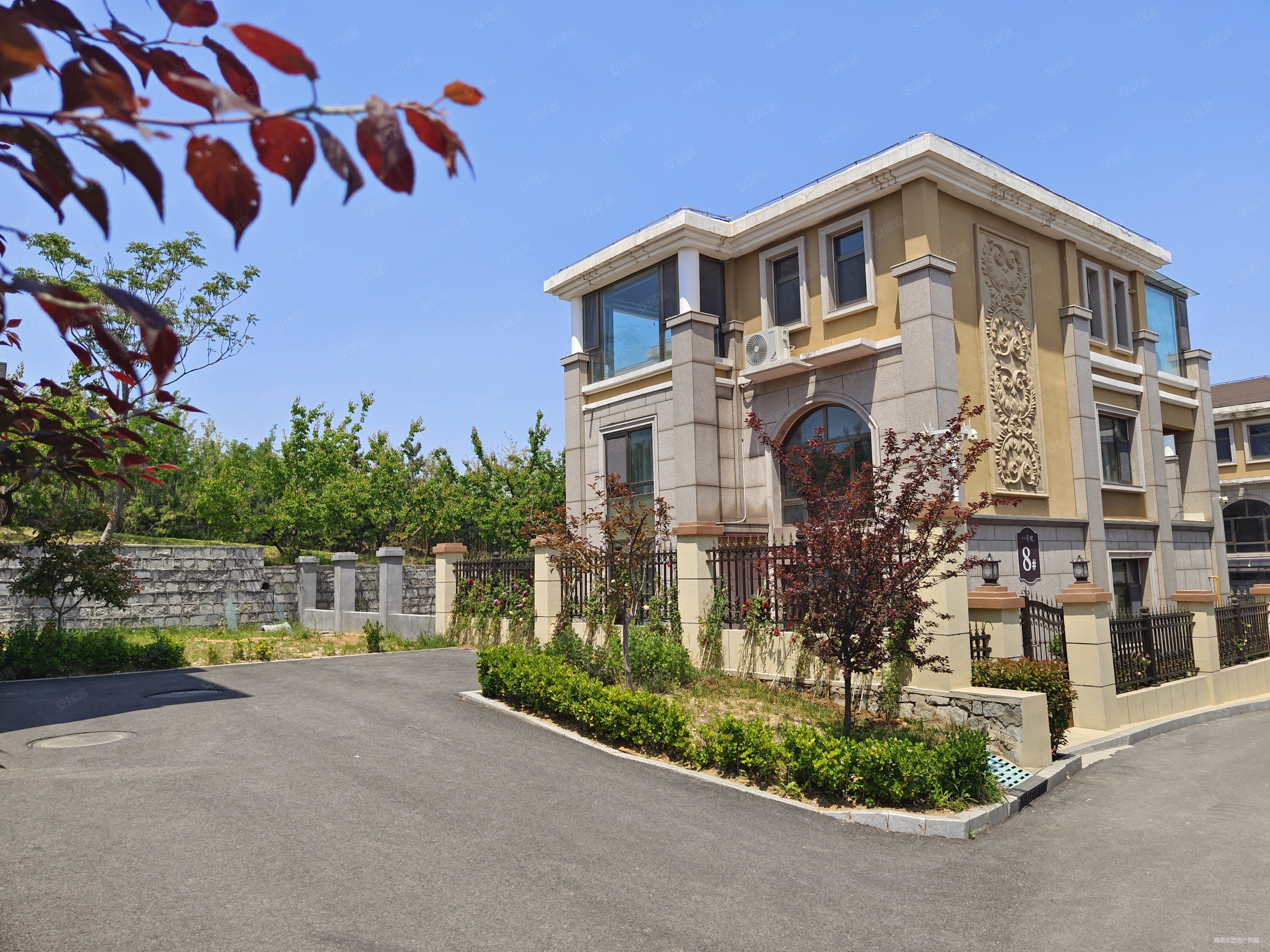 南山8号院别墅120万独门独院客厅6米挑空高尔夫球场旁