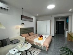 宁德东侨天湖东路动车站师院旁 铂金公馆 独门独户 单身公寓 大阳台 干净整洁出租房源真实图片