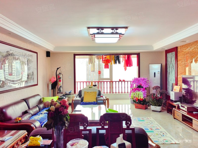 地铁口,静宁北路电梯高层四室两厅,水岸茗苑二手房,380万,4室2厅,2卫