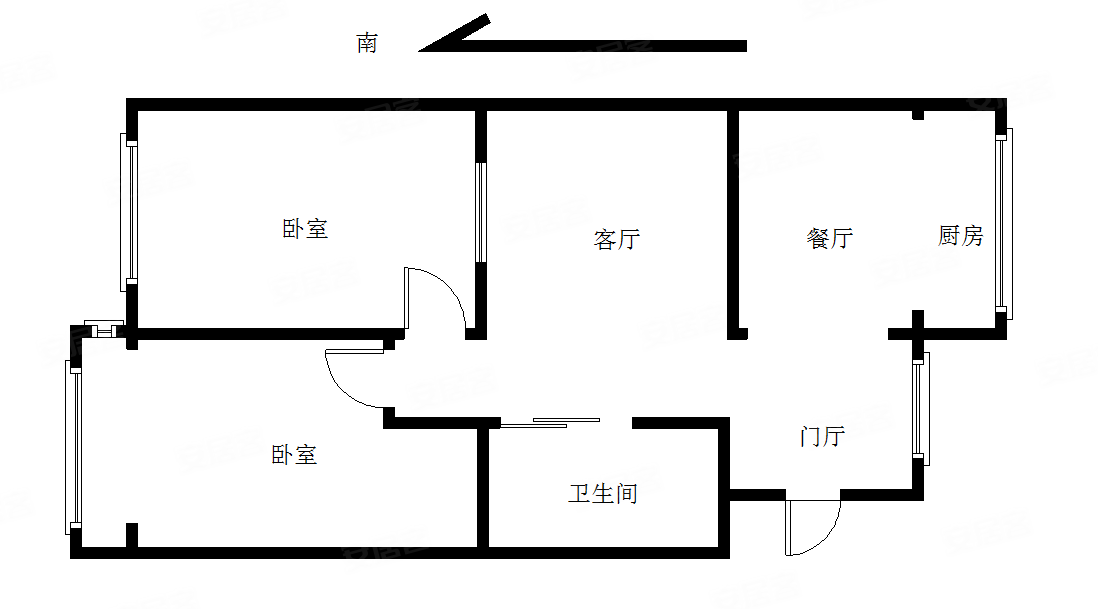 恒安小区中楼层4层7475平米