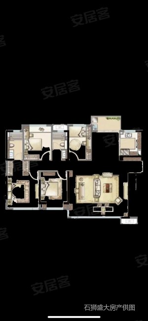 石狮建发泱著 189平  4房3卫 14900平 证满