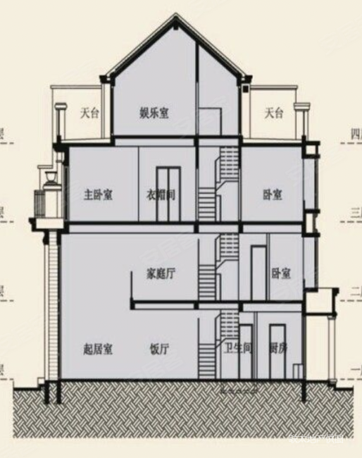 湘路家园6室2厅5卫316㎡南北350万