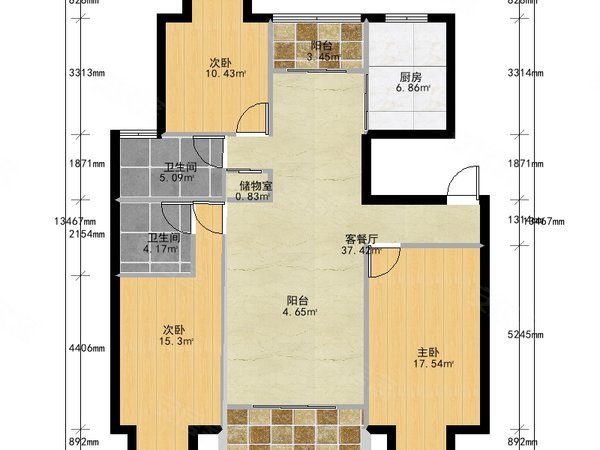 多图 上南翡翠 三林租房 上南翡翠 花园式小区 地铁0米 三房128平 浦东租房 上海58安居客