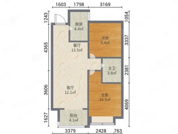 万达华府 两室两厅一卫 干净卫生 家具家电齐全 拎包入住,东营区租房