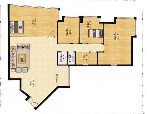 广州天河龙口东高科大厦华师地铁站 高科大厦 南向高层办公室 带全屋