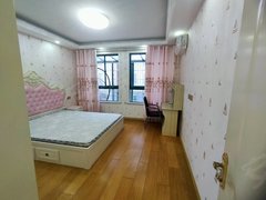 阜宁阜宁城南新区白天鹅公园花园南小区平地二楼精装三房850每月包物业出租房源真实图片