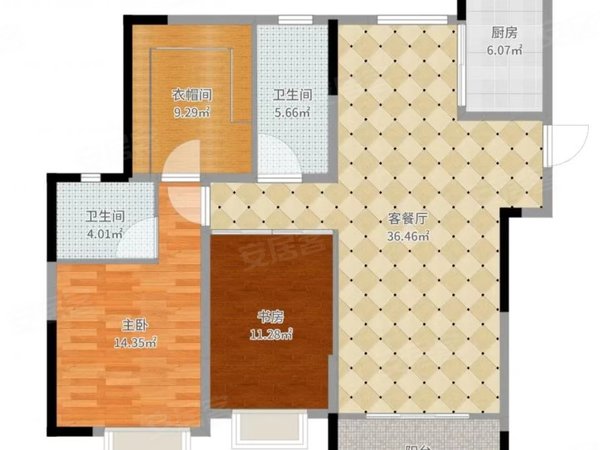 【多图】西郊半岛名苑,华新租房,西郊半岛名苑 2室2厅1卫 精装修 87平