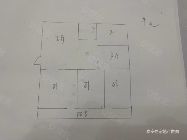 大河小区3室2厅1卫125㎡南北71.7万