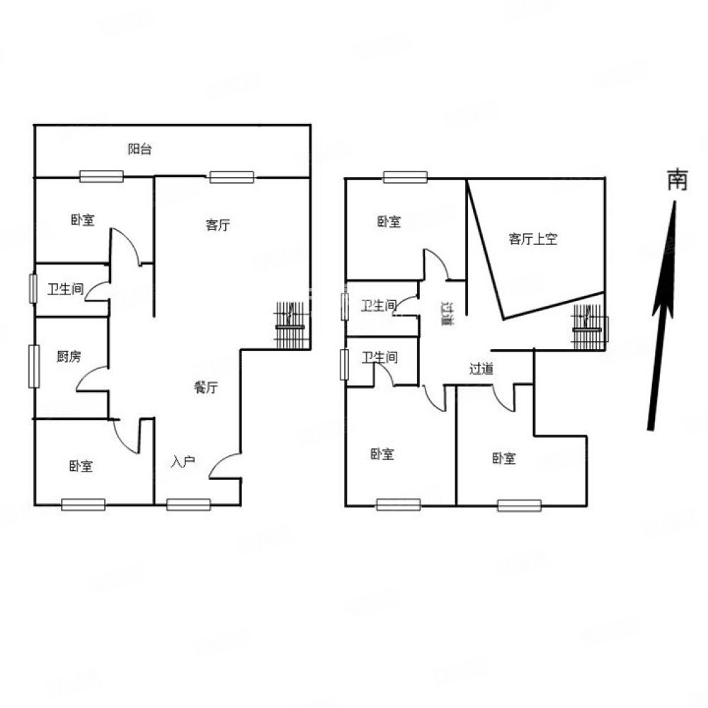 老客户房子德尚世家带200万豪装中空大复式诚心出售随时看