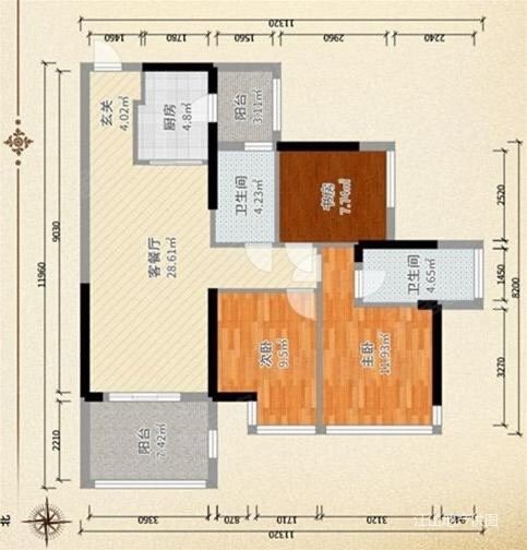 新上玖珑湖二期 3房2卫看房合适 价格可以商量各付,龙光玖珑湖(二期)