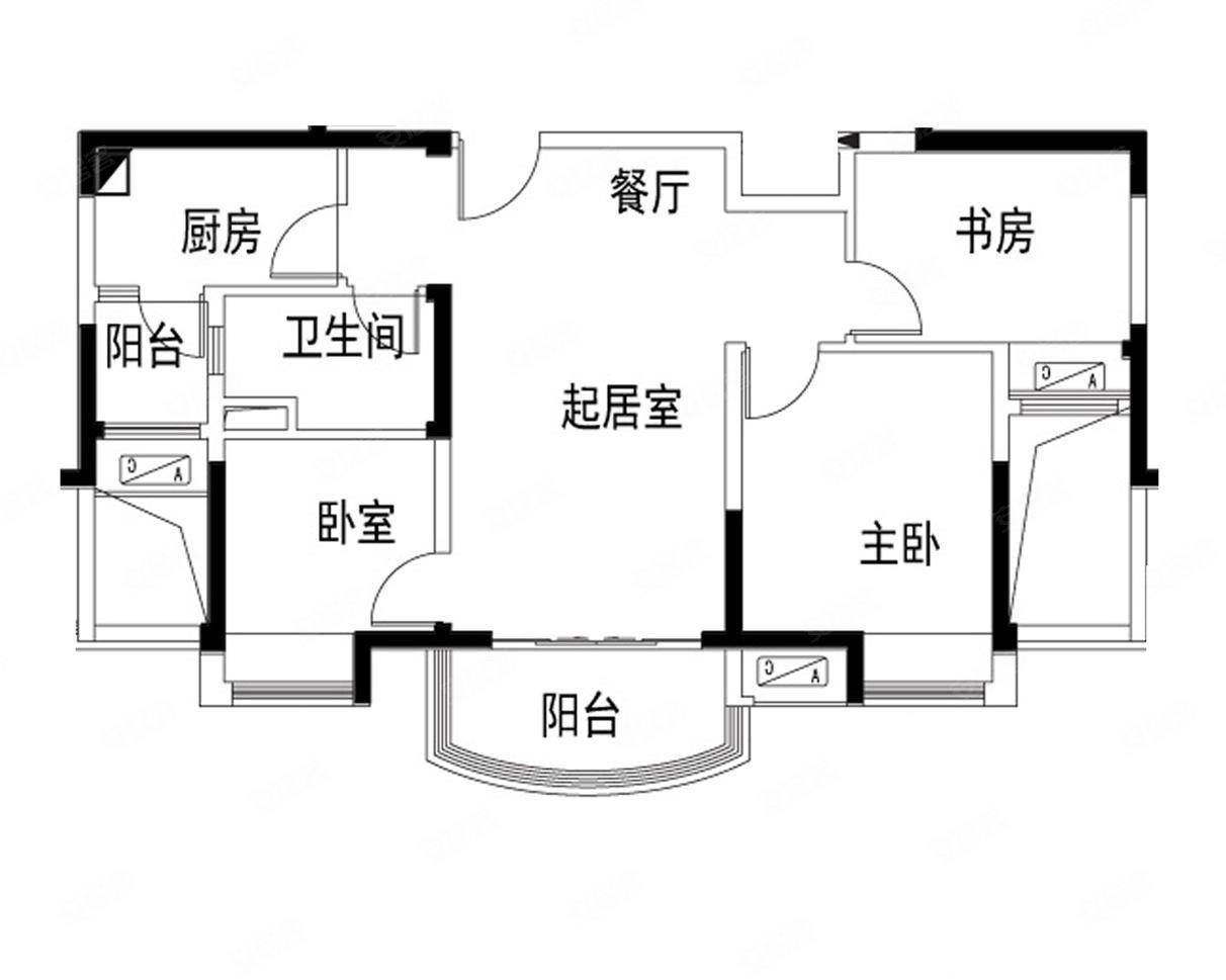 日照碧桂园天悦府户型图片