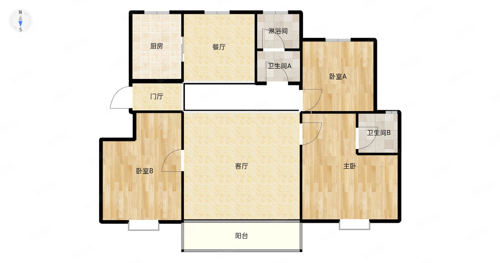 拼手速了哈美麟峰景电梯洋房飞机户型位置好还送车位