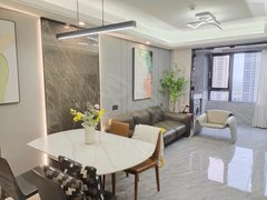 徐州金山桥开发区高铁站美的东湖天城 拎包入住 3室2厅1卫 电梯房出租房源真实图片