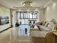 河池宜州宜州城区安泰园小区 电梯高层 配套齐全 拎包即住 客厅宽敞出租房源真实图片