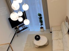 成都青羊外光华成都西站青羊万达!奶油风loft套一 清江西路文化宫西南财大出租房源真实图片