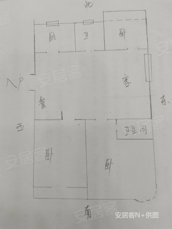 神州通城西印象3室2厅2卫114.16㎡南159万