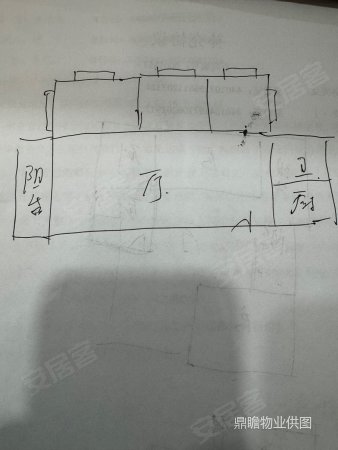 杏花巷社区3室2厅2卫72㎡南北183万