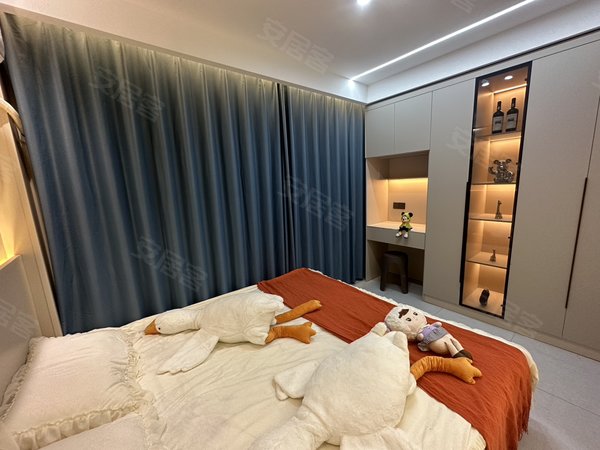 金华东阳东阳市中心五马塘村五马塘夜市 in88边上 天空之城 全屋智能一室一厅押一付一出租房源真实图片