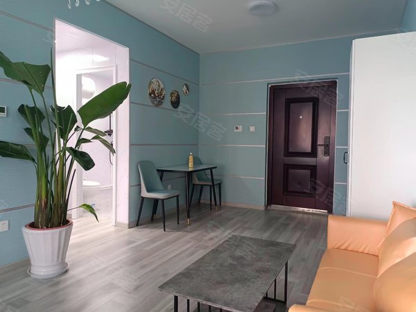 天津河西梅江津铁美苑津铁美苑精装修一室家电齐全目前有租户真房子