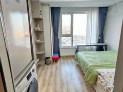 日照东港石臼可短租月付，锦华领寓精装一室，家具家电齐全，每月500出租房源真实图片