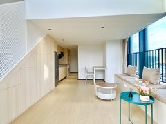 深圳龙岗宝龙南约御景荟都Loft阳台一房一厅近宏佰夜市街品牌家私家电出租房源真实图片