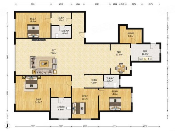 【多图】滨江御江南(公寓住宅),城厢租房,精装地暖小区带健身房游泳池