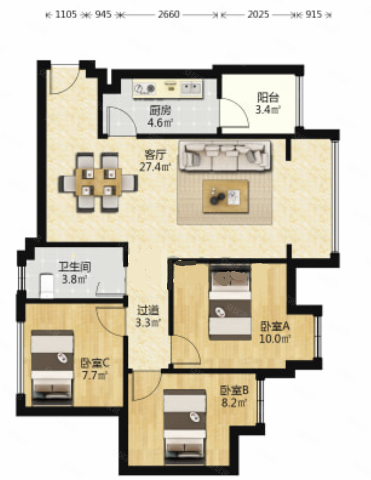 锦江三圣乡 精装套三 小高层 领包入住 近地铁,蓝润锦江春天二手房