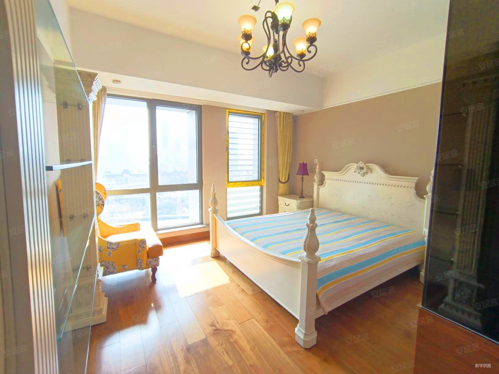 头排亲水180度看全景海河,天津雅颂居二手房,635万,3室2厅,3卫,182