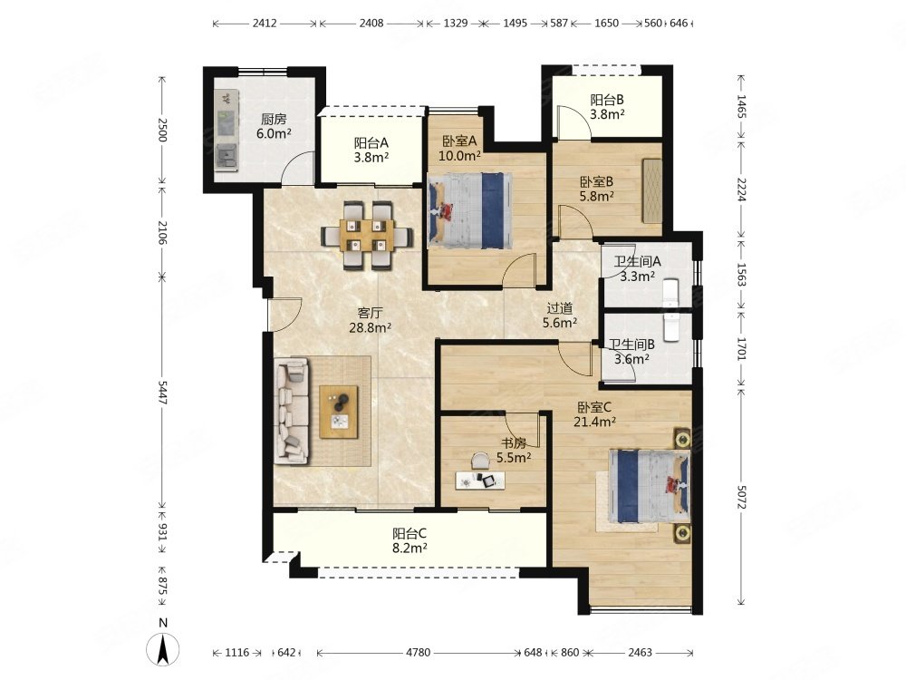 金科天宸八街区