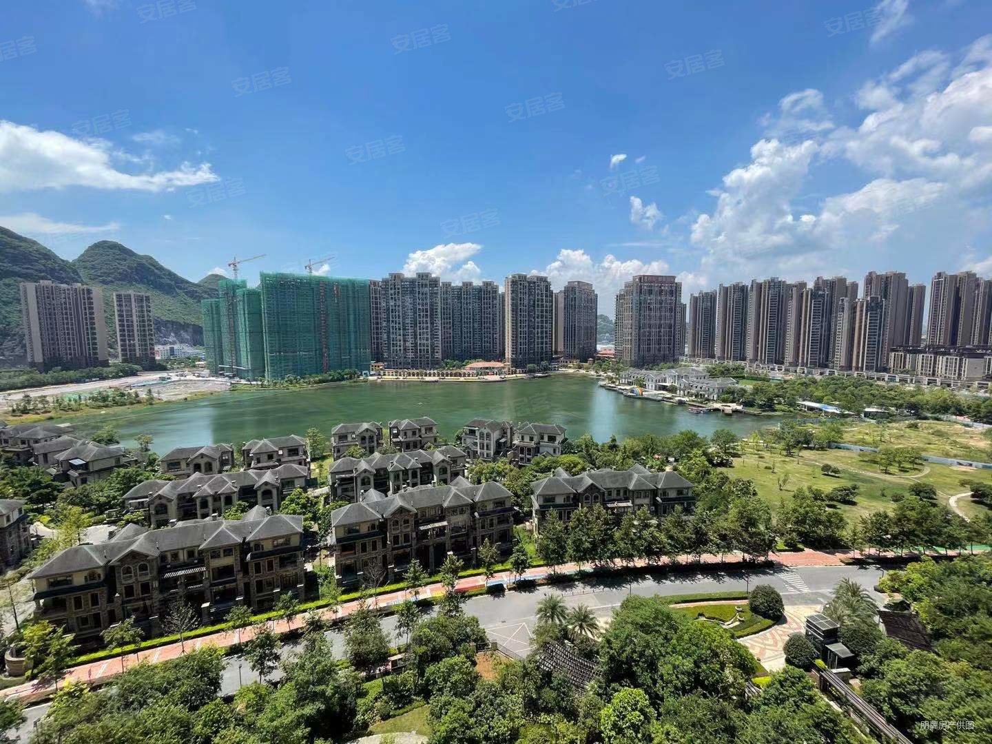 急售 麓湖国际空中别墅 视野 湖景房 户型方正 采光好