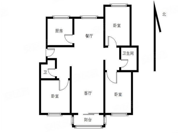 阳光丽苑 电梯房 全配 高层 元宝户型 随时看房出租房源真实图片
