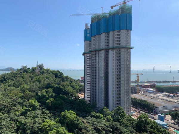 珠海香洲吉大莱茵半岛电梯高层看海景 莱茵半岛精装大1房2厅74平南北