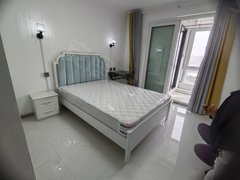 南京建邺奥南油坊桥 金穗花园 主卧阳台独卫房 双地铁近7号线s3 近小米出租房源真实图片