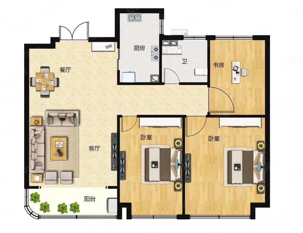 精装未住好户型靠地铁口可看海价格可议