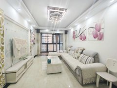 武汉黄陂武湖百隆东方城 3室2厅1卫  电梯房 精装修91平米出租房源真实图片