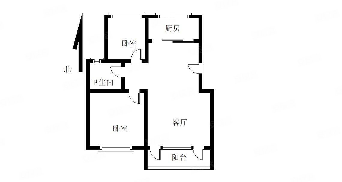 自在香滨6室2厅2卫132.11㎡南北86.8万