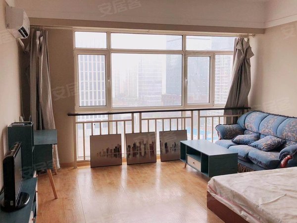 【多图】千禧龙花园,长江路租房,千禧龙花园 1室1厅1卫,黄岛租房-青岛