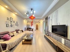 广汉行政广场北区公园出租蔚蓝郡大两室朝南空调2台房子干净出租房源真实图片