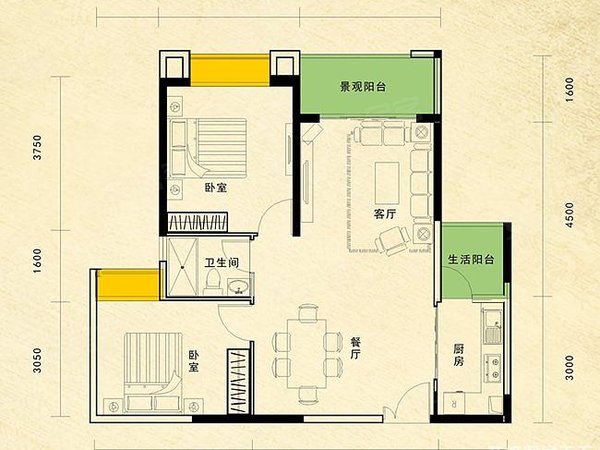 【多图】怡港花园,大沙地租房,怡港花园 3室2厅2卫 电梯房 精装修 129