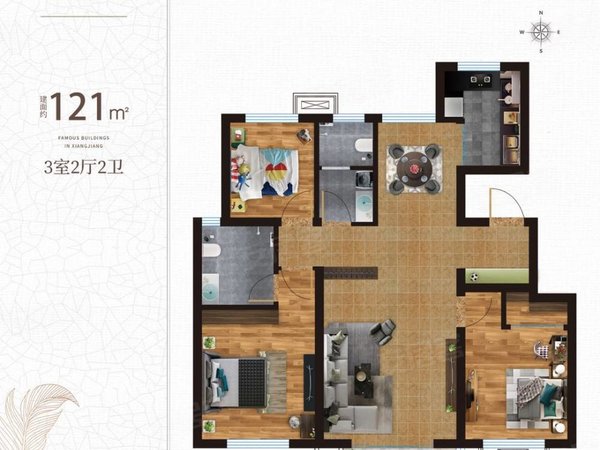青岛胶州李哥庄龙屯馨居c区可供暖!电梯房!2台空调全新!