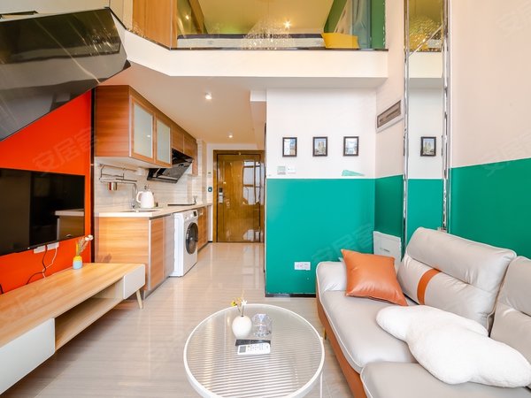 青岛黄岛薛家岛恒大金沙滩(商住楼)恒大金沙滩公寓 loft 拎包入住