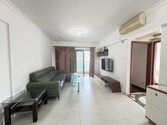 深圳福田皇岗新上 南向安静 金港豪庭 精装修 2室2厅1卫 近口岸带花园出租房源真实图片