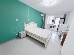 梅村五洲国际旁精装公寓式一居室1200配套齐全 干净清爽