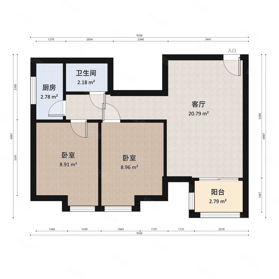 正朝南户型 价位好谈可以大刀 业主急售,正弘数码公寓二手房,114.
